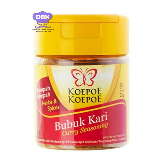 [BTL] Koepoe Koepoe Kari Bubuk 25 GR kare curry seasoning Kupu Kupu