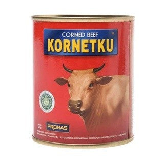 KORNETKU Corned Beef Kornet Daging Sapi 340gr