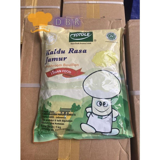 Kaldu Jamur TOTOLE 1kg kemasan besar vegetarian