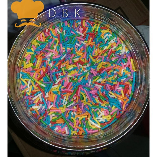 Meses rainbow elmer 250 gr choco rice warna warni coklat