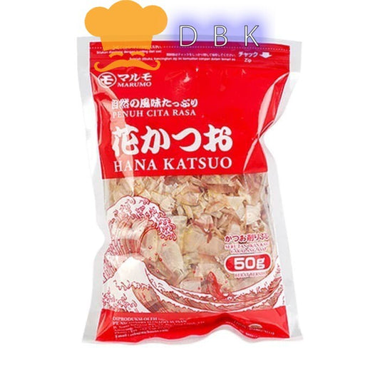 Marumo Hana Katsuo katsuobushi bonito flakes 50gr takoyaki kulit ikan