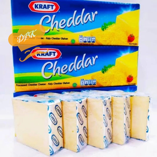 keju kraft cheddar 250gr potongan