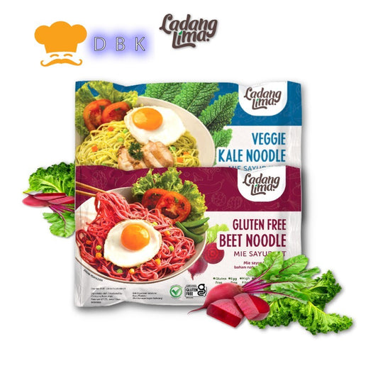 Ladang Lima Mie 76gr Veggie Noodle Gluten Free Mie Mocaf Sehat