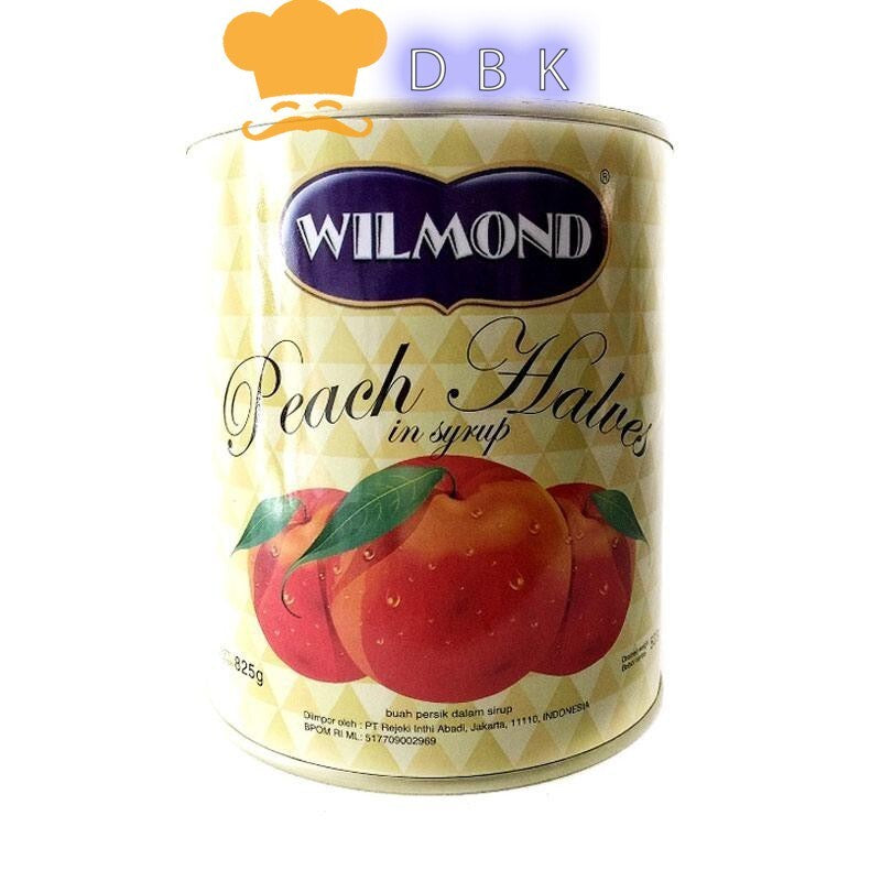 Wilmond Peach 491gr buah persik kaleng china