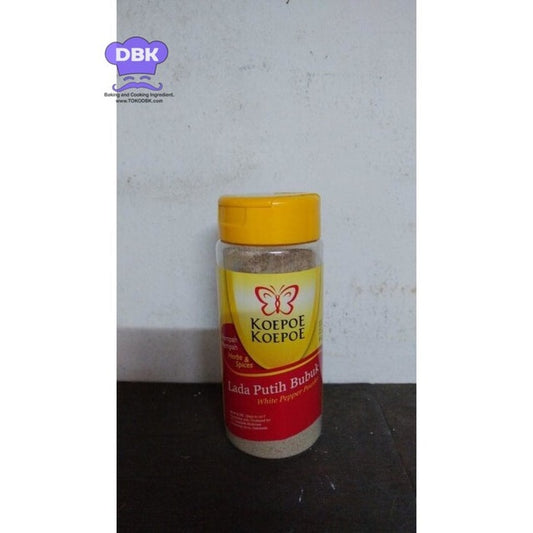 kupu-kupu koepoekoepoe lada putih 85gr pepper