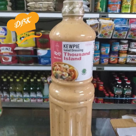 kewpie thousand island 1ltr saus salad dressing