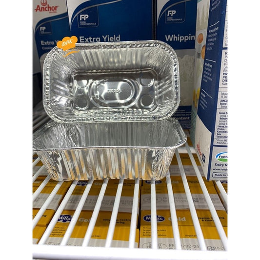 ALUMINIUM TRAY OX-250 - WADAH FOIL CUP lasagna schotel DBK