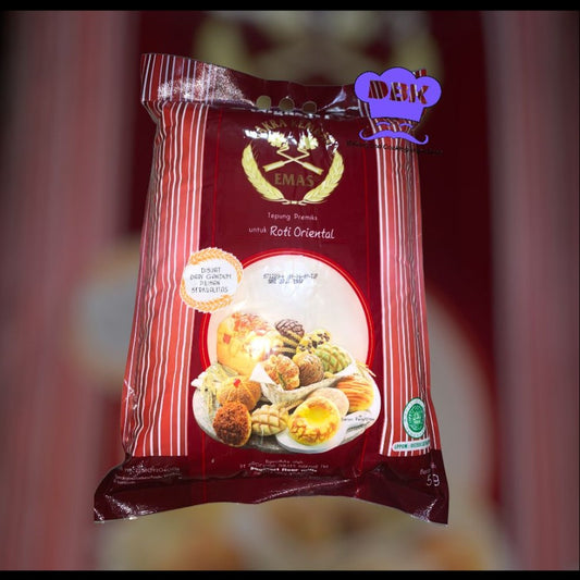 TEPUNG CAKRA KEMBAR EMAS ROTI ORIENTAL 5kg cakra mas premium