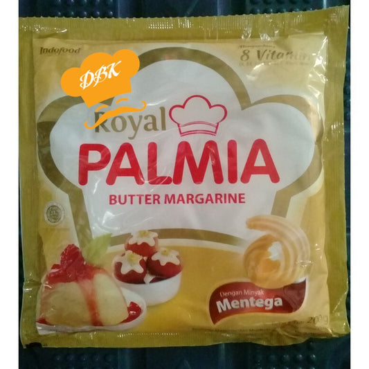 royal palmia butter 200 gr palmia royal sachet margarine