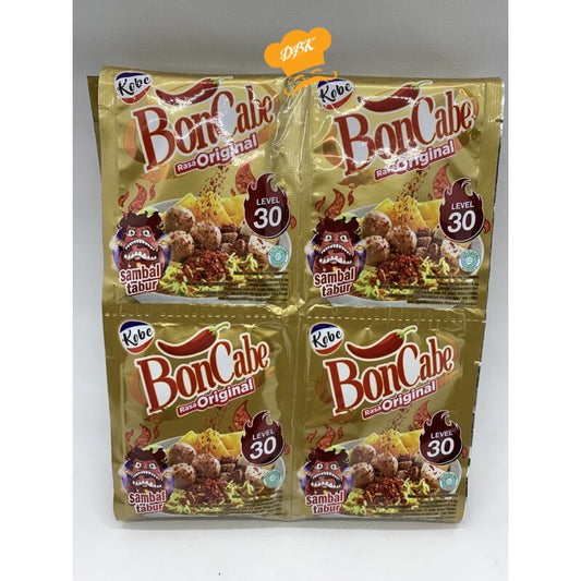 BonCabe Original Level 15 30 50 MAX RENCENG Bon Cabe Kobe bubuk tabur