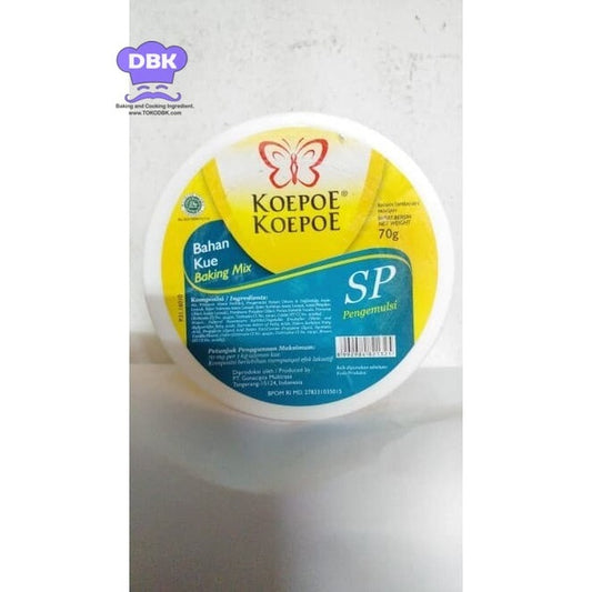 Kupu-Kupu koepoekoepoe SP 70gr cake emulsifier pengembang kue
