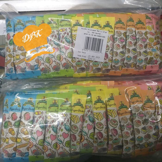 gulaku stick 125 x 8gr gula sachet gula stik