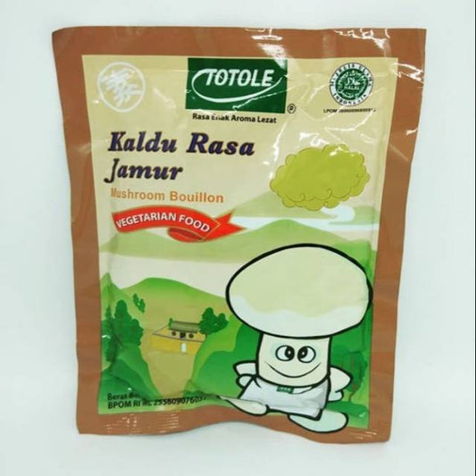 totole penyedap jamur 40gr kecil kaldu jamur vegetarian
