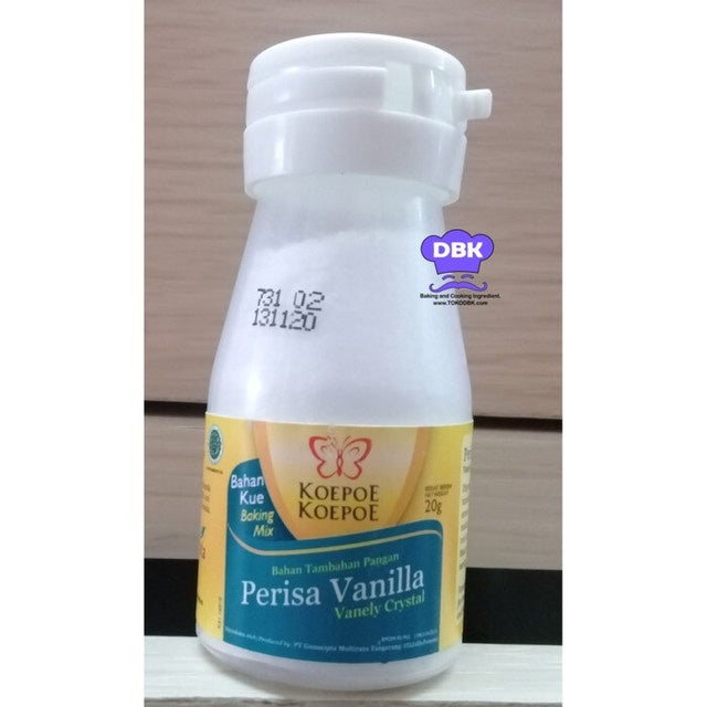Kupukupu vanila crystal 20 gr vanili crystal
