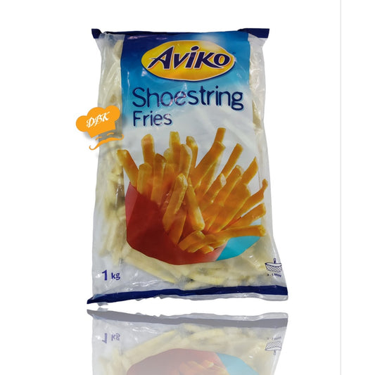 KENTANG GORENG SHOESTRING AVIKO 1KG FRENCH FRIES IMPOR BELANDA PREMIUM