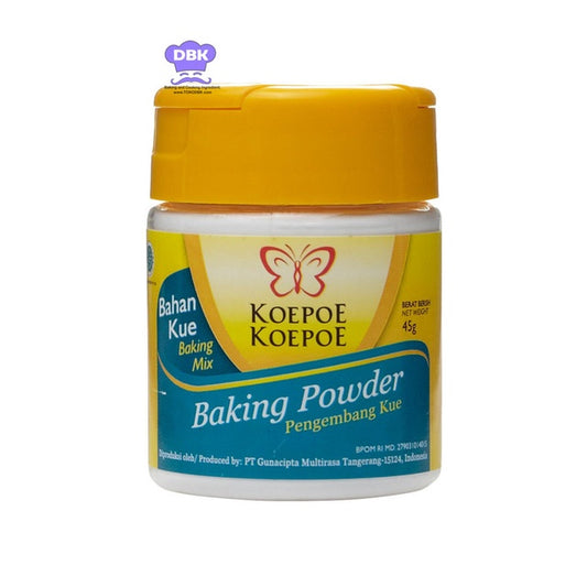 kupu-kupu koepoekoepoe baking powder 45gr pengembang kue