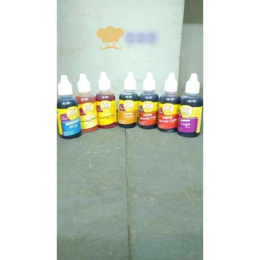 Kupu-Kupu koepoekoepoe pewarna all varian 30ml KUPUKUPU WARNA sepuhan