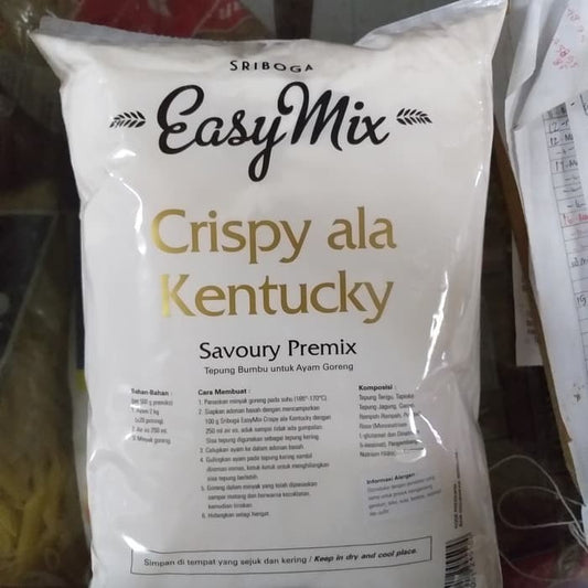 easymix crispy kentucky 1kg sriboga tepung premix