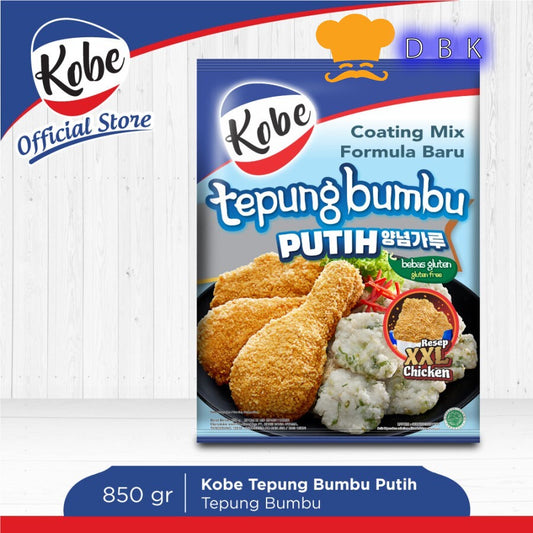 Kobe Tepung Bumbu Putih 850gr