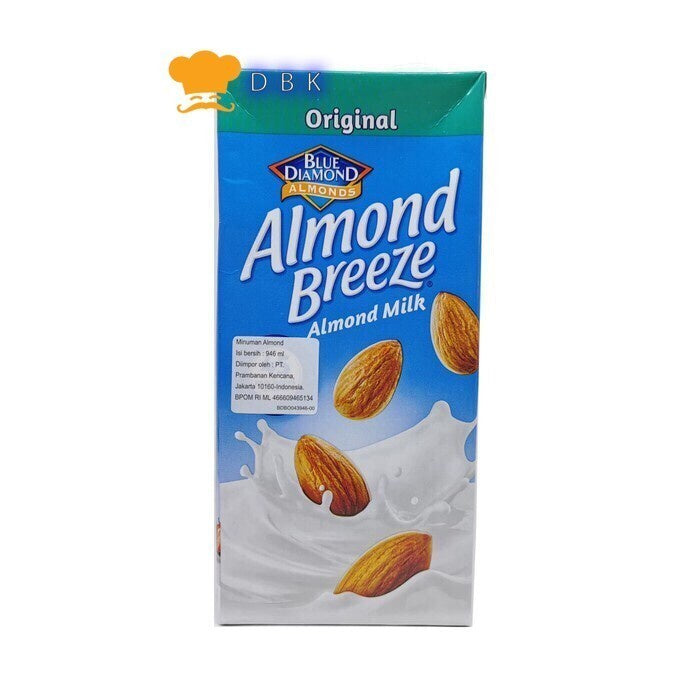 Blue Diamond Almond Breeze Original 946ml Susu Almond Rasa original