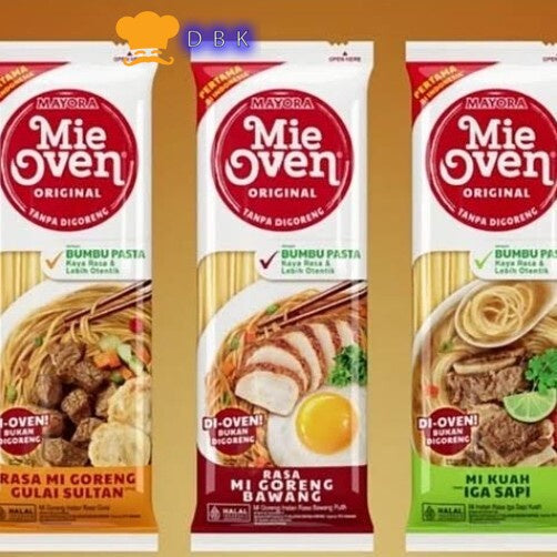 Mie Oven Mie Instant / Mie Ala Ala Spagetthi / Mayora Mie Oven