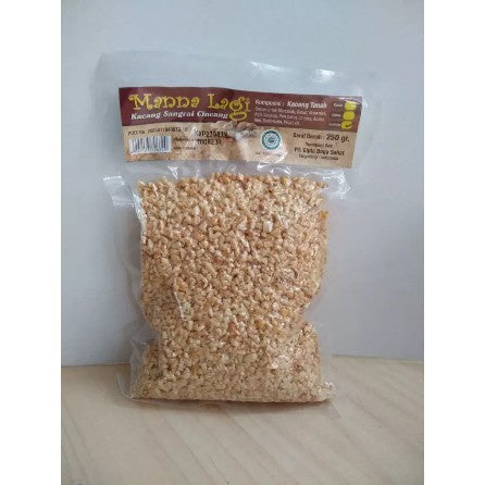 kacang sangrai cincang per 250gr morin mannalagi
