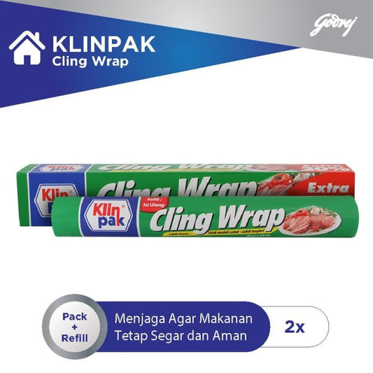 KlinPak Cling Wrap 30m x 30cm pembungkus makanan plastic wrap