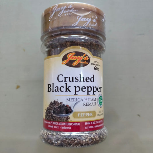 Jay's Black Pepper Ground Merica Hitam Bubuk