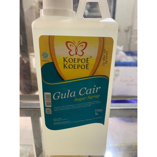 Gula Cair 1lt GLUKOSA bukan Fructose sugar sirup simple syrup
