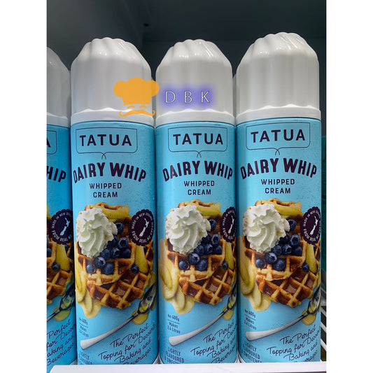 TATUA whipping dairy aerosol 400ml aerosol whip cream semprot