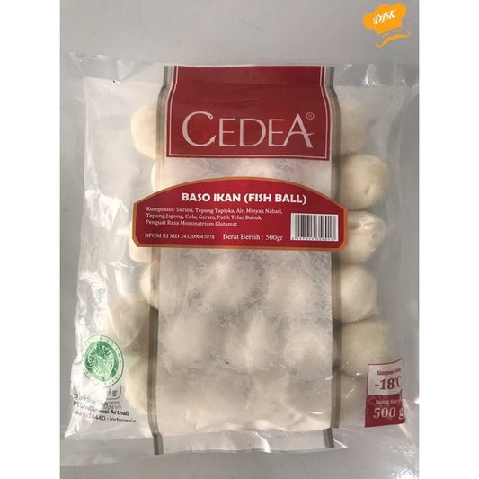 CEDEA Baso Ikan Besar | Fish Ball Halal 500 gram