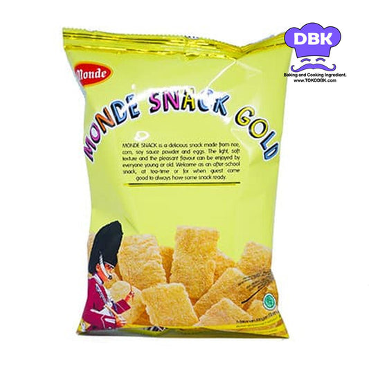 MONDE SNACK GOLD 60gr SERENA kue beras cracker snack cemilan anak makanan ringan biskuit NISSIN